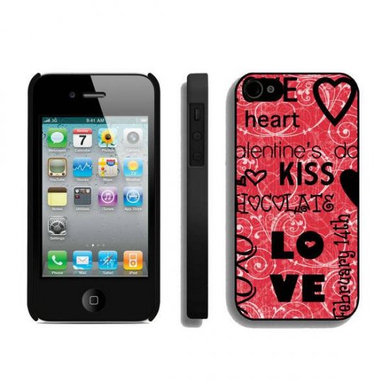 Valentine Kiss Love iPhone 4 4S Cases BTZ